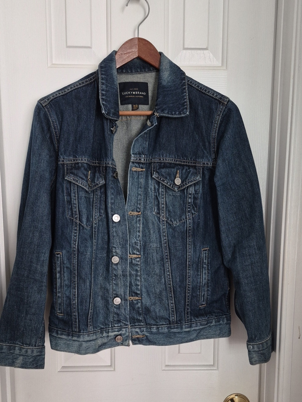 Lucky Brand Men's Blue Denim Jacket